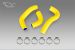 Greenline Motorsports - TM-SQUARE  TM Silicone Radiator Hose Set